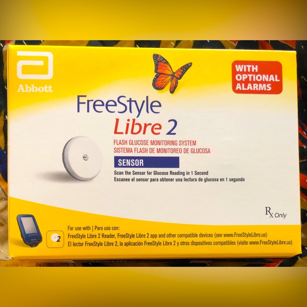 (3) Libre 2 Freestyle Sensors - NEW IN SEALED BOX